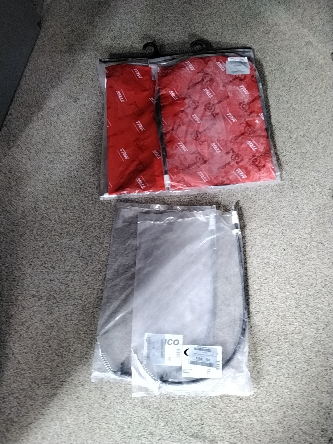 S204 handbromsvajjer kit