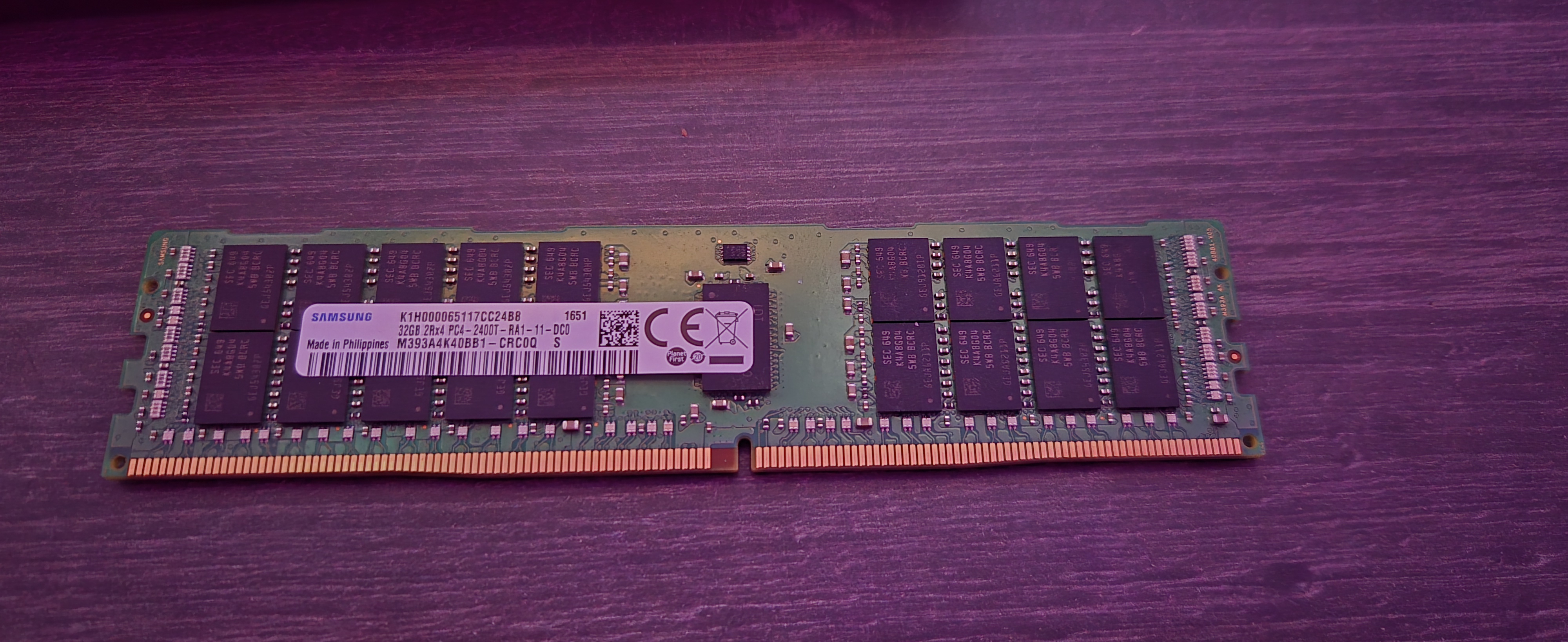 Samsung 32GB DDR4 ECC